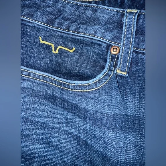Kimes Ranch Sarah jeans women’s sz 16 x 32 dark wash high waisted slim bootcut - Picture 7 of 12